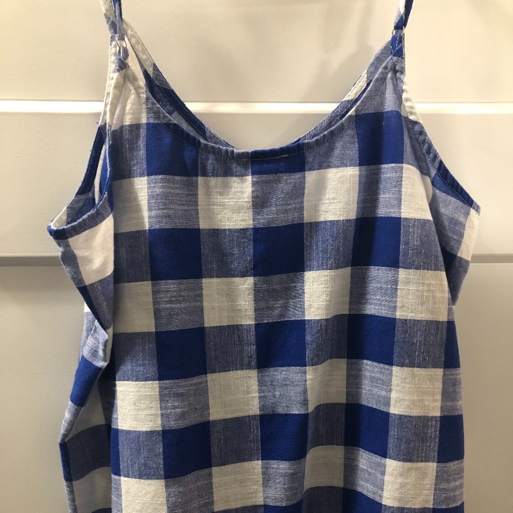 Blue buffalo print